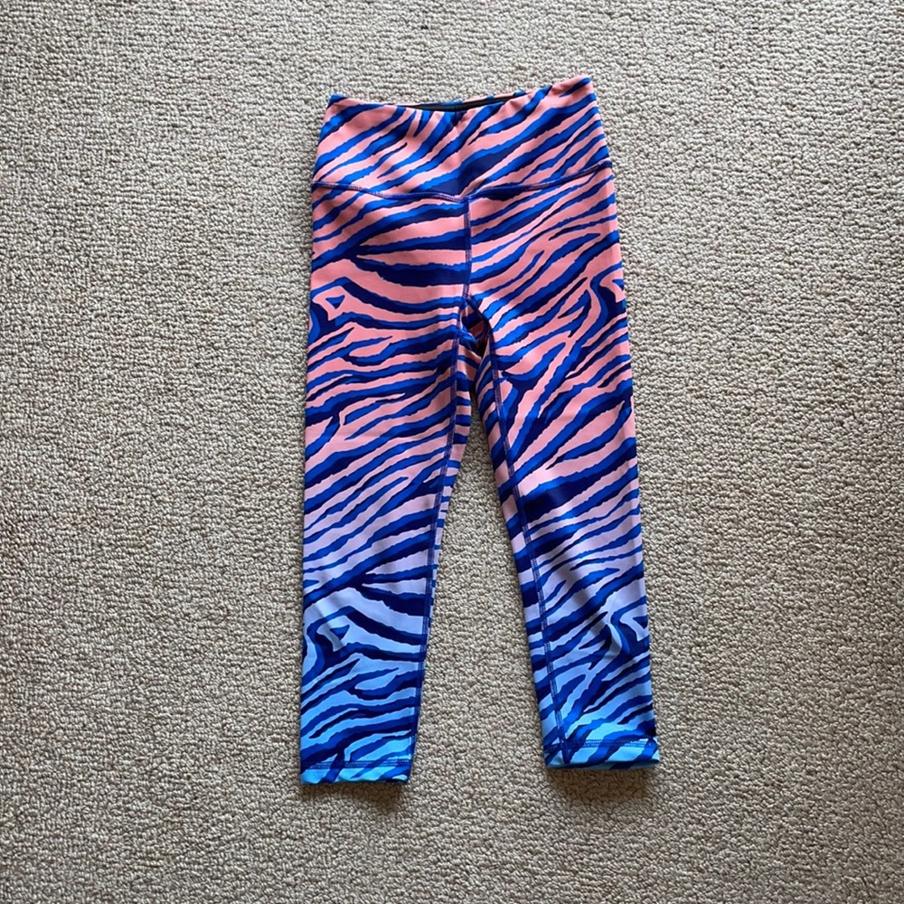 Cropped Kali zebra leggings